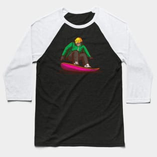 Snowboard Winter sports Snowboarder Apparel Baseball T-Shirt